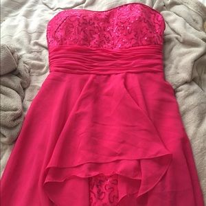 Women’s Hot Pink Homecoming/Prom Dress Size 6